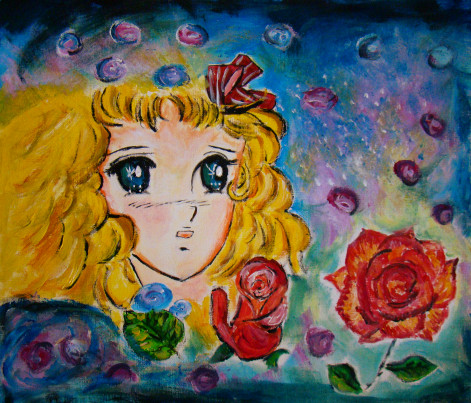Candy émue roses