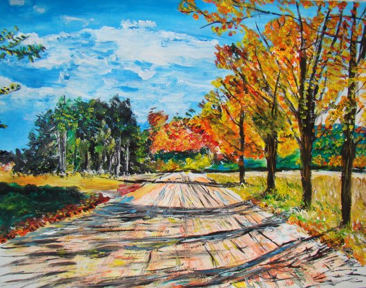 Chemin automne