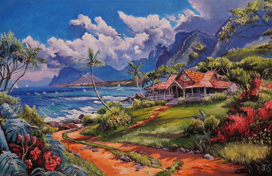 Maison plage tropiques
