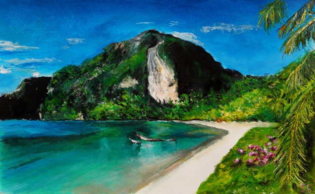 Plage île Koh Phi Phi (Thaïlande)