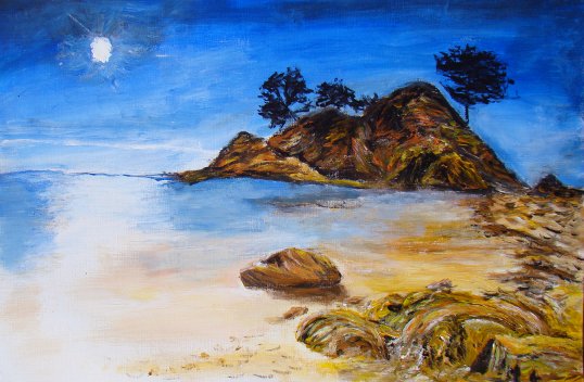 Rocher plage