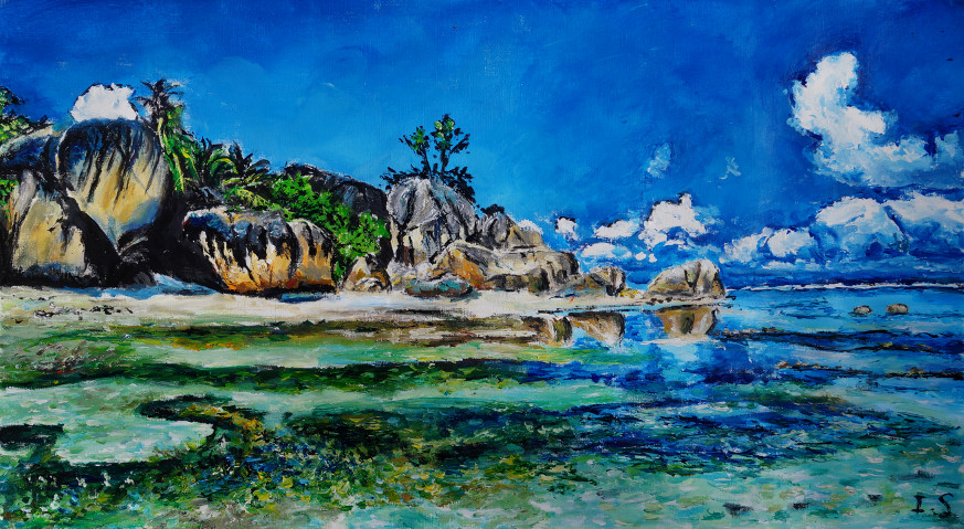 Autre plage La Digue Seychelles