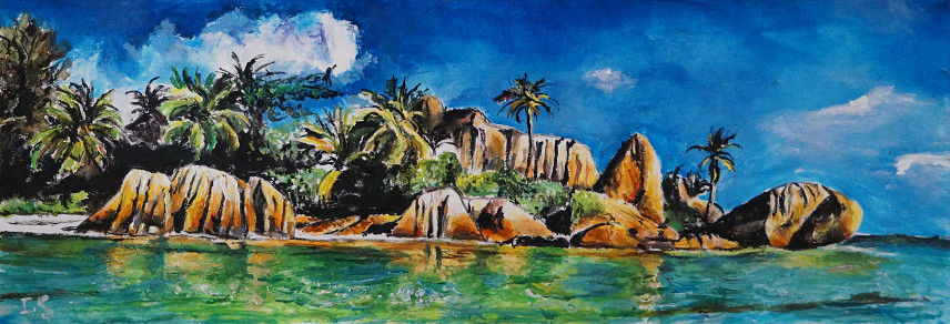 Pointe rocheuse Seychelles