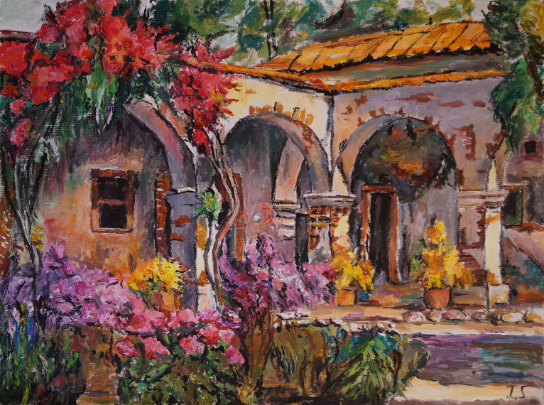 Cloître californien été