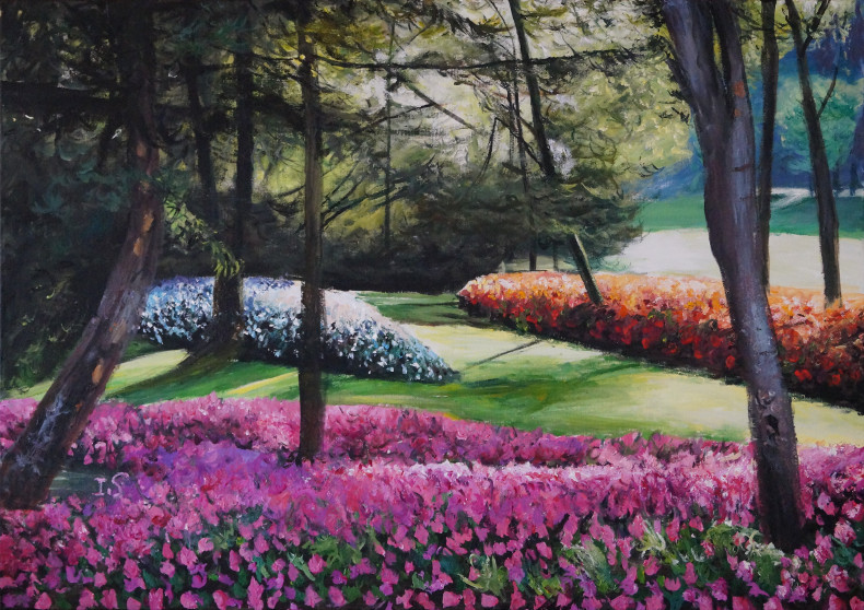 Réédition sous-bois fleuri