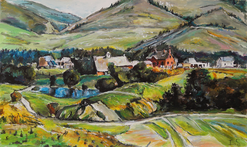 Maisons piemont printemps