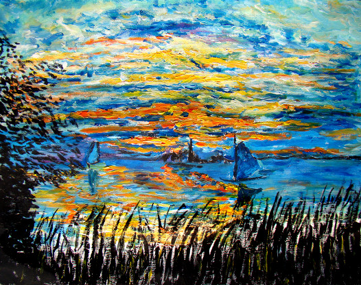 Coucher Seine
