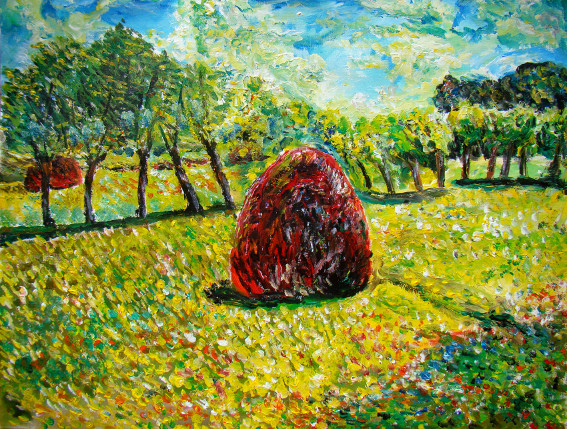 Meule verger Giverny